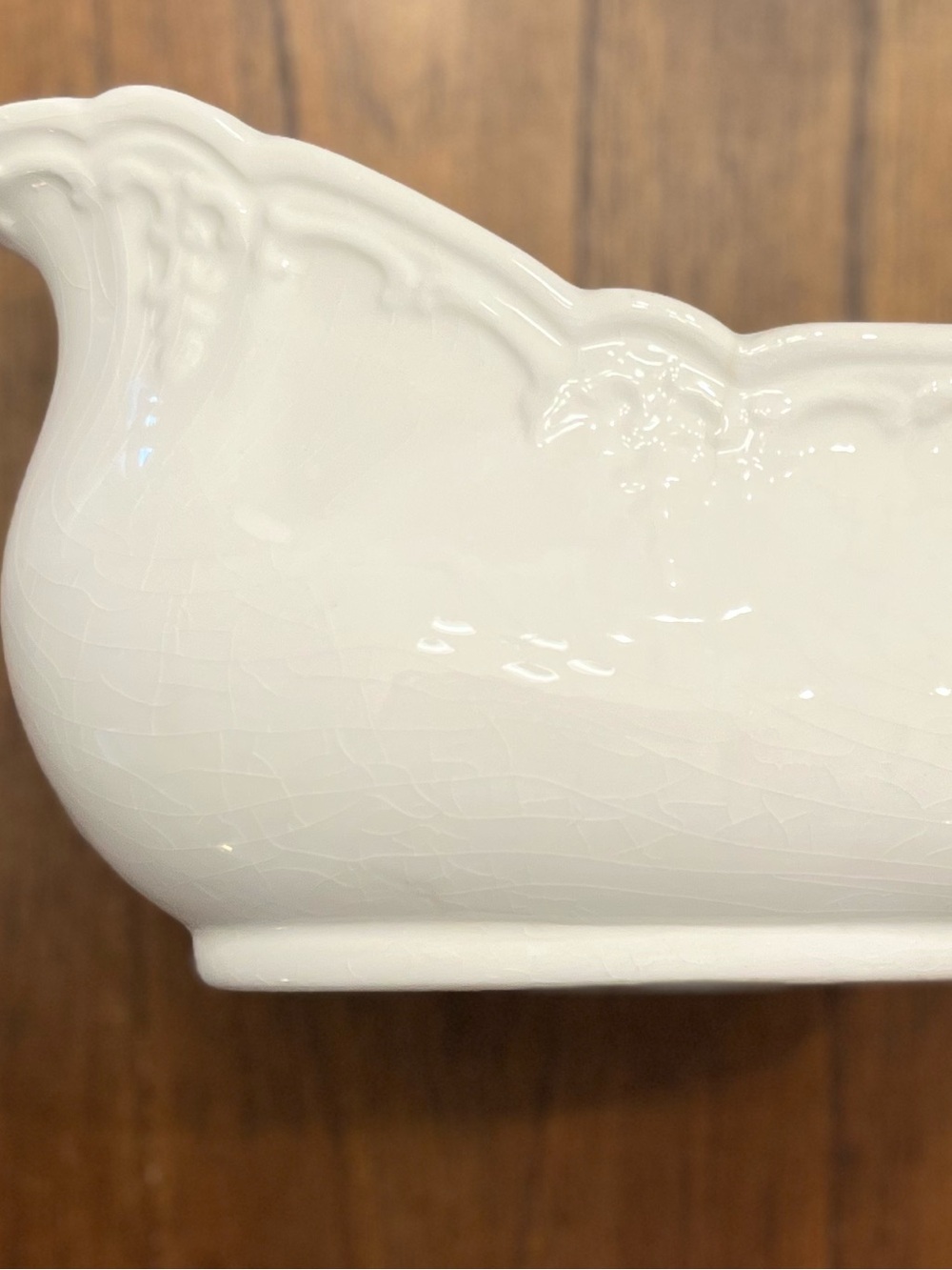 Vintage Elios Ceramic Gravy Boat with Matching Underplate Saucer, made in Italy - Picture 6 of 7